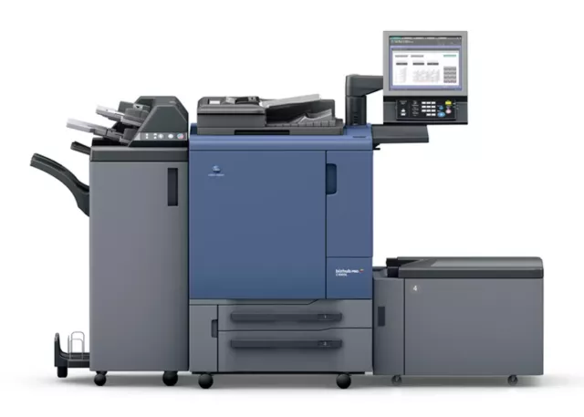 Konica Minolta Bizhub C1060L SRA3 Digital Press, Low Clicks