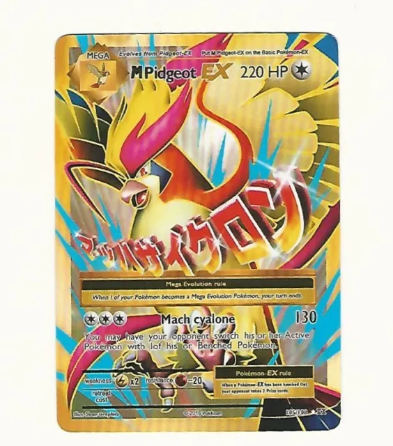 carte Pokémon Méga Roucarnage EX 220 PV 105/108  NEUF FR
