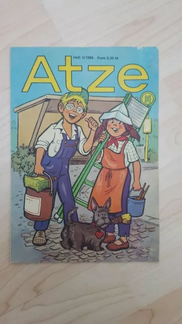 Atze 1988 Nr. 3 Heft Verlag Junge Welt  DDR