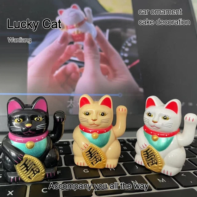Voiture Tableau Décor Lucky Cat Ornement Universel Véhicule Cartoon Décoration
