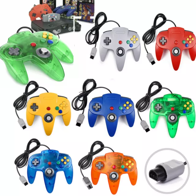 N64 Controller Gamepad Kontroller Joystick für Nintendo 64 N64 Konsole System DE