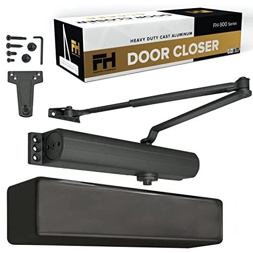 Finsbury Commercial Bronze Door Closer Automatic Heavy Duty Duronotic