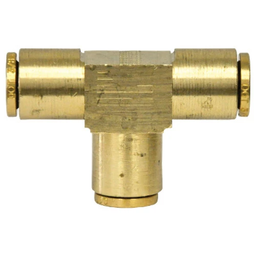 Tectran PL1364-4R Union Tee Push Lock Fitting