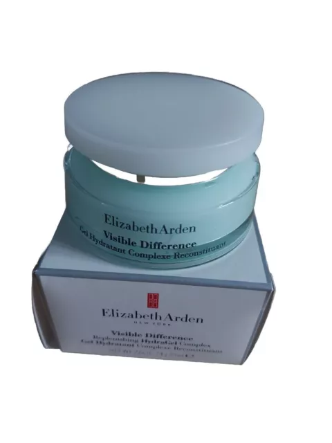 Elizabeth Arden Moisturiser Cream Visible Difference HydraGel Gel 75ml - NEW