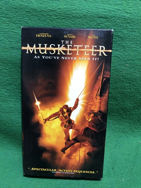 Tim Roth Muskateer THE MUSKETEER (VHS, 2002) Catherine Deneuve, Tim Roth Brand New Sealed ...