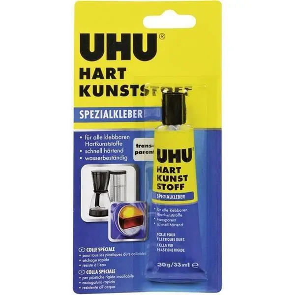 Krick UHU hart Kunststoff Spezialkleber 30g  Tube / 46650