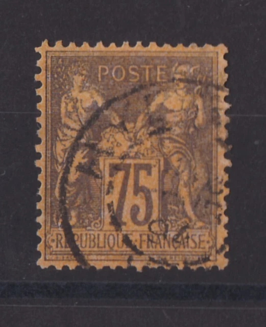 FRANCE: TIMBRE TYPE SAGE OBLITERE N°99 Cote: 50,00 €