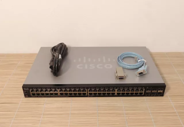 Cisco SG500X-48-K9 Stackable Managed Switch 10GB Uplink