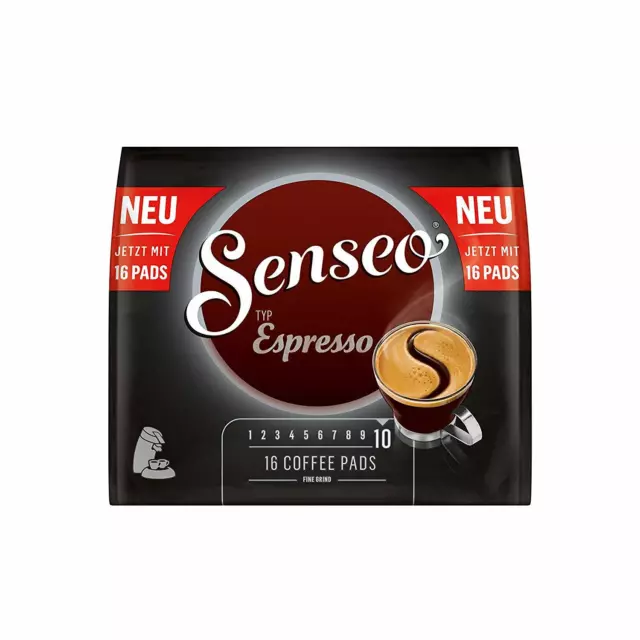 3 x 16 Senseo Coffee Pods Espresso Douwe Egberts New from Germany