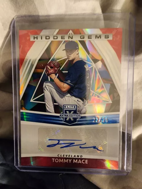 2022 Panini Elite Extra Edition Tommy Mace Autograph 22/25