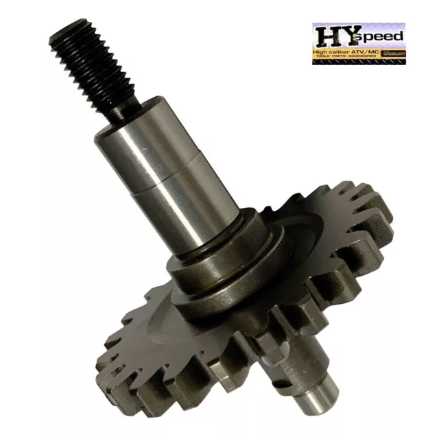 HYspeed Water Pump Impeller Shaft with Gear Honda CR125R 1997-2007 Replacement