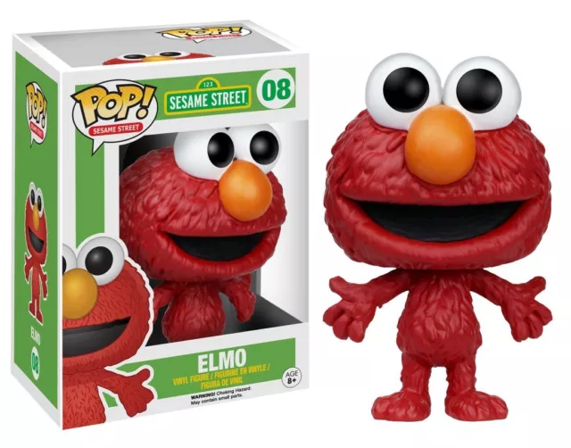 Elmo Sesamstrasse POP! Sesame Street #08 Vinyl Figur Funko