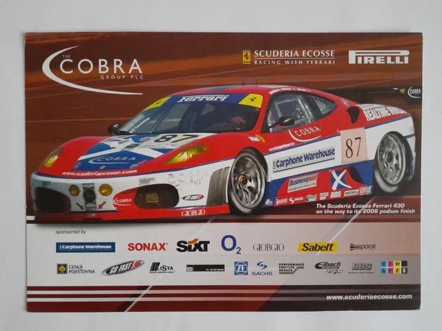CARTE 24 HEURES Du Mans EUR 2,00 - FR