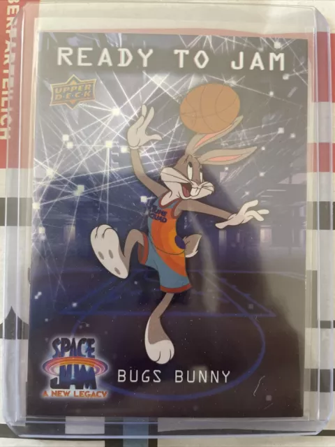 2021 Upper Deck Space Jam A New Legacy Ready to Jam Blue /799 Bugs Bunny #RJ-5