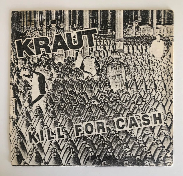 Kraut - Kill for Cash 7" original press kbd punk hardcore NYHC Agnostic Front