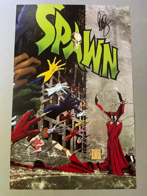 Spawn #10 Signed & Numbered posters Dave Sim Cerebus Todd McFarlane Kickstarter