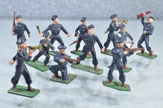 Série de 6 soldats en plomb chasseur alpin | Planète Collections