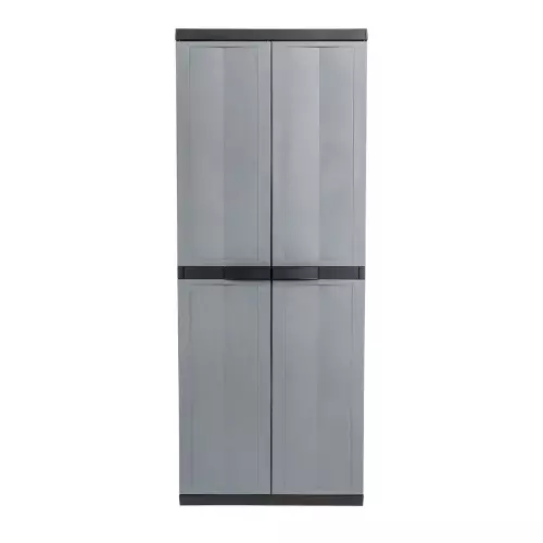 Toomax Armoire Porte-Balai Résine Avec Étagères Réglable cm65x37x165h 2