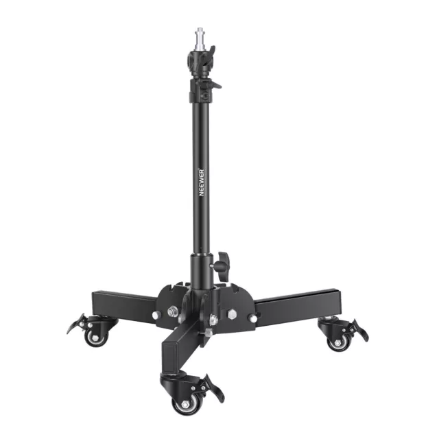 NEEWER Dolly Heavy Duty Light Stand | Caster Wheels Extendable Adjustable | UK