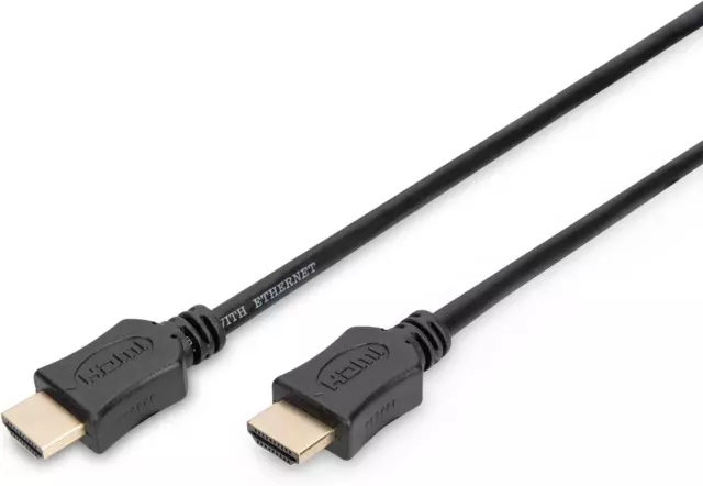 DIGITUS HDMI High Speed connection cable, type A - HDMI 2.0-3.0m - Ultra HD 4k/6