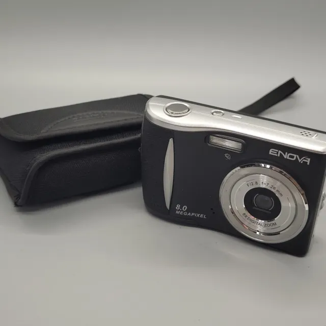 Enova 8.0MP Compact Digital Camera Black Tested