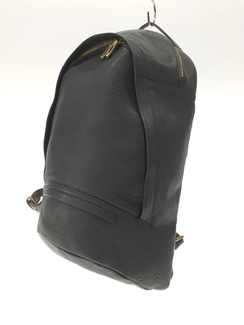 Toff Loadstone Leather Backpack/Leather/Gry/Plain