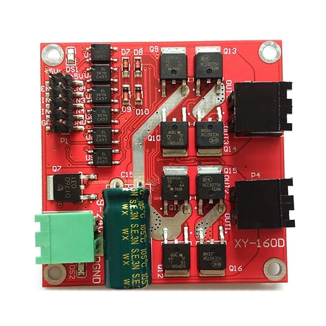 2-Channel Dual-H-BrüCken DC Motor Driver Module Positive/Negative Rotation PWM E6R6