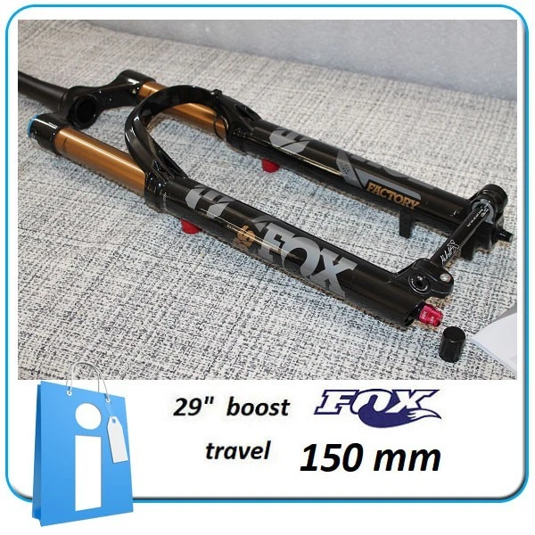 Fourche Avant FOX 36 Factory Kashima 27.5" Boost - Voyage 160mm - Pour VTT Tout-suspendu - Neuf Sous Blister