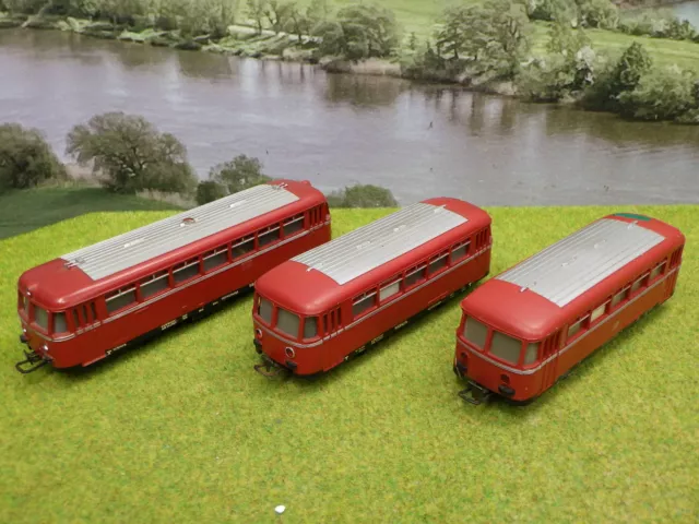 Märklin AC H0 Schienenbus mit Beiwagen Bastler (QL) D1127