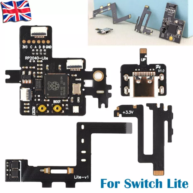 Game Console Cable Chip Set Replacement Parts for RP2040 Switch Lite