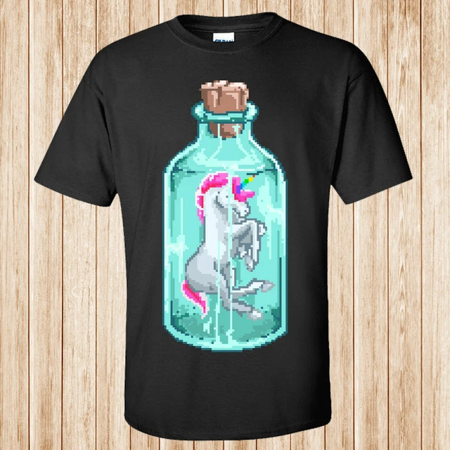 Mini Einhorn T-Shirt RETRO Stil