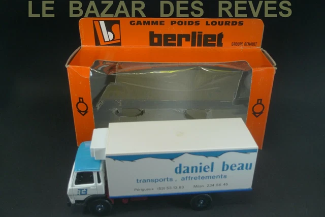 LOUIS SURBER. BERLIET GRH 230. promotionnel BENOIT FORTANT+ Boite