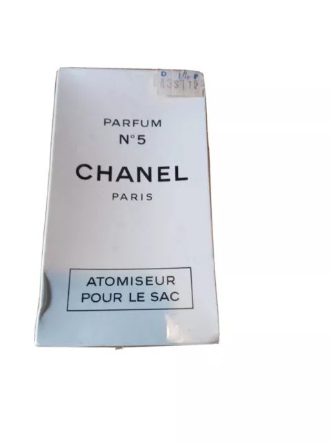 Vintage CHANEL No 5 Parfum  POUR LE SAC - New In Box -  #105.612