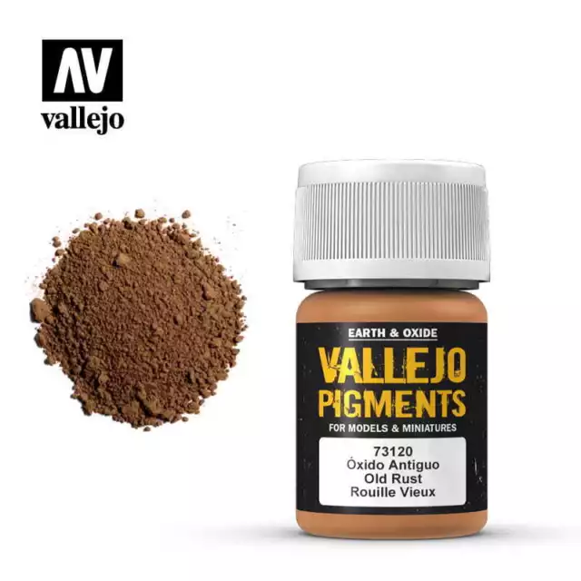 VALLEJO PIGMENT 73120 OLD RUST 30ML (Weathering Effect)