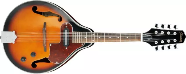 Ibanez M510E Mandolin, Brown Sunburst