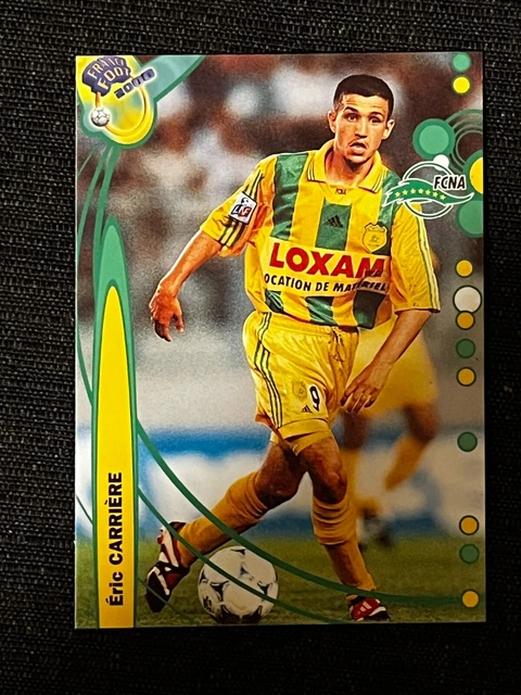 Carte Sticker Mickaël Landreau Nantes #154 - DS Collection Foot 2000 - Parfait état Non Collé