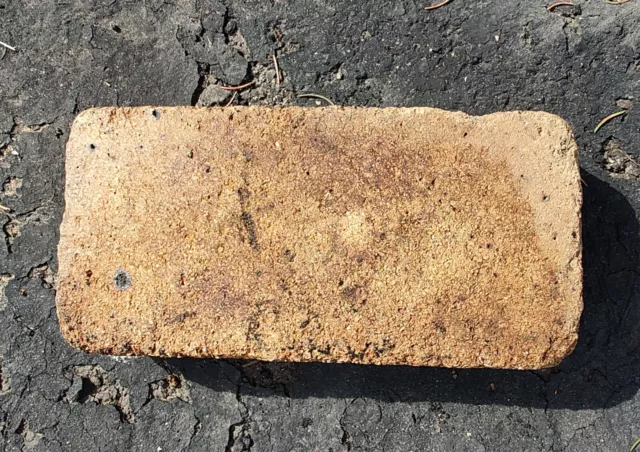 OLD VTG antique Brick reclaimed Stamped GARFIELD 2