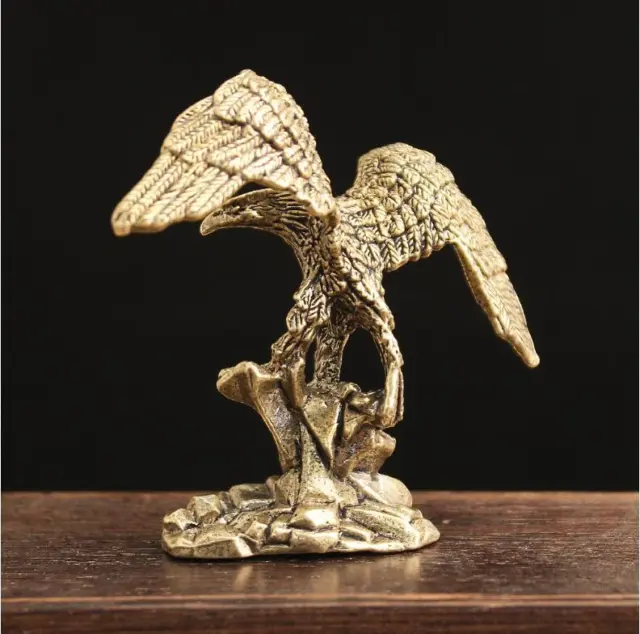 Hawk Eagle Spread Wings Statue Eagle Figurine Home Decor Gift Ornaments 2