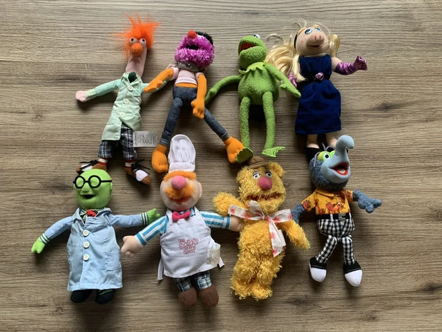 Rare Vintage Jim Henson Sabba Toys The Muppets Plush Doll Lot Of 8