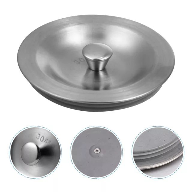 bathroom Stainless Steel Stopper Kitchen Sink Strainer