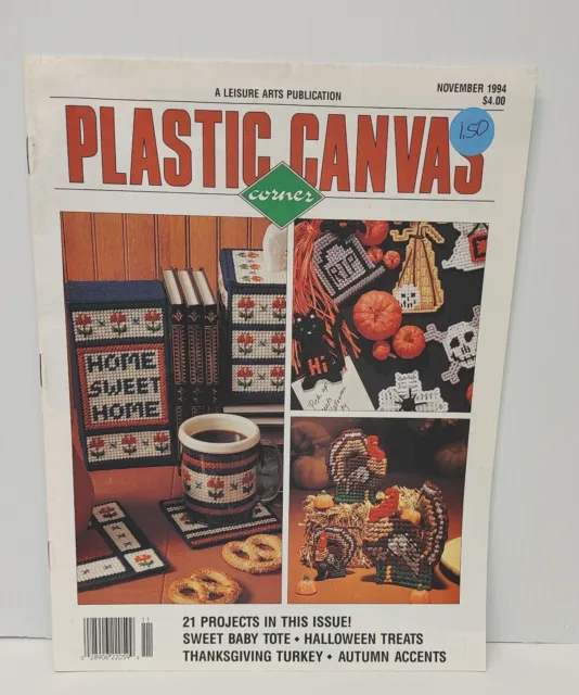 Esquina de lona de plástico noviembre 1994 revista 21 proyectos vacaciones artes de ocio