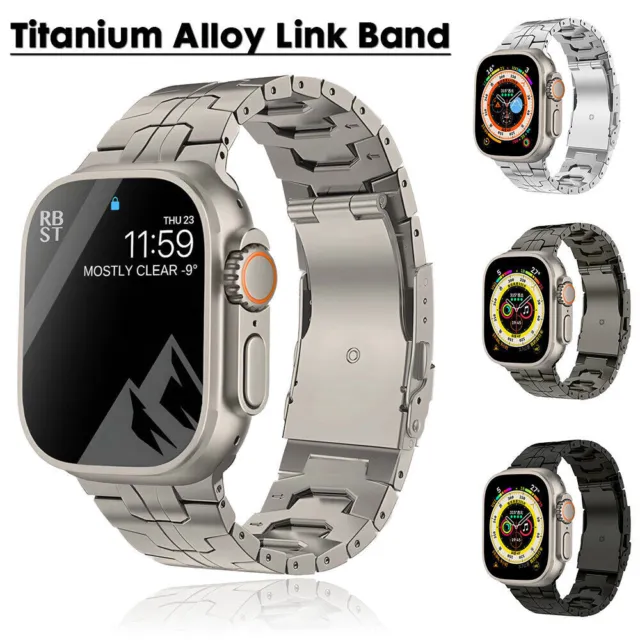 Case Nomad And With 49mm APPLE Trail WATCH PicClick Band Loop GPS+Cell - ULTRA Titanium $890.00 AU