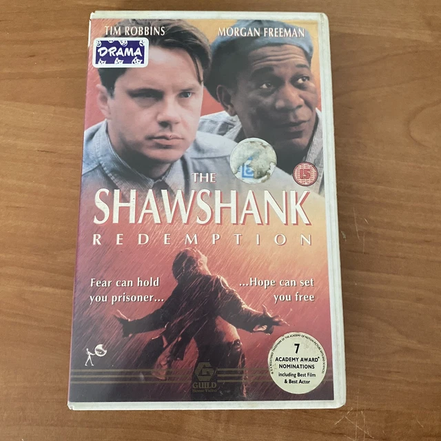 THE SHAWSHANK REDEMPTION Guild Big Box Ex Rental VHS Tim Robbins £9