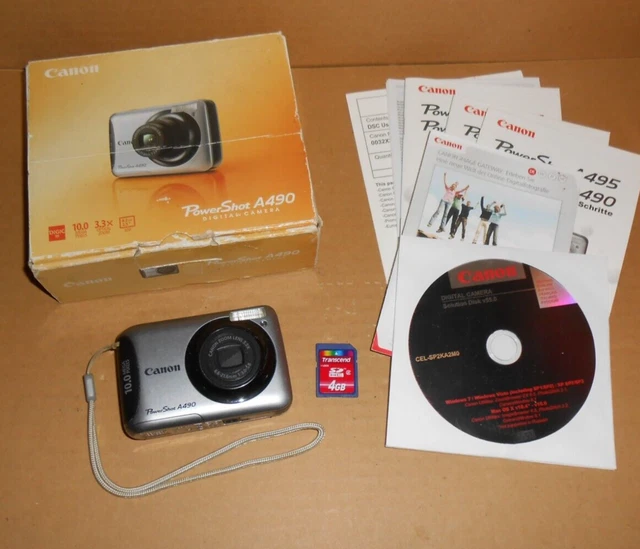 Canon PowerShot A490 -  perfettamente funzionante