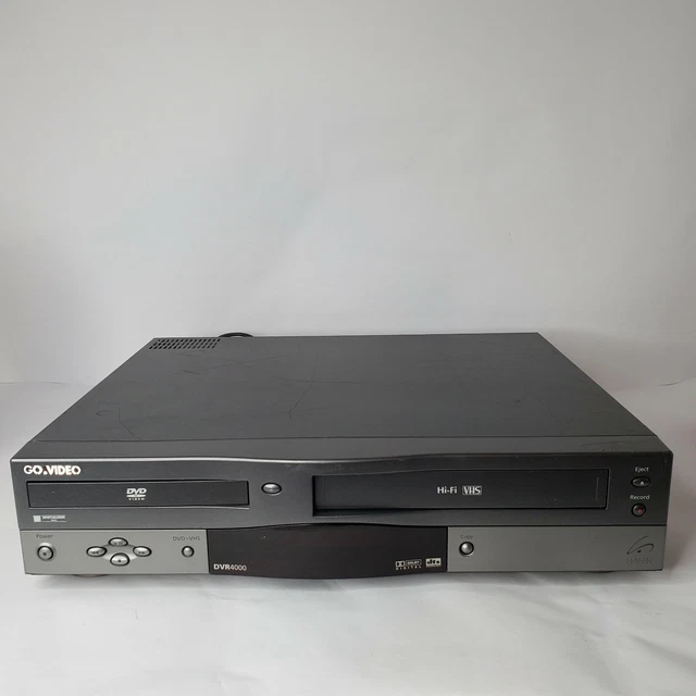 GO VIDEO DVD/VHS VCR COMBO Player / Recorder DV2140 Works Great! 44.99