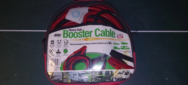 Cavi Batteria  Avviamento Professionali con Pinze per auto ,e Camper . 12/24 V.