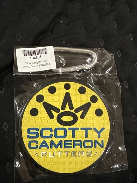Disque De Putting Scotty Cameron Gallery Peace Surferadelic – Orange/jaune – étiquette De Sac Neuve