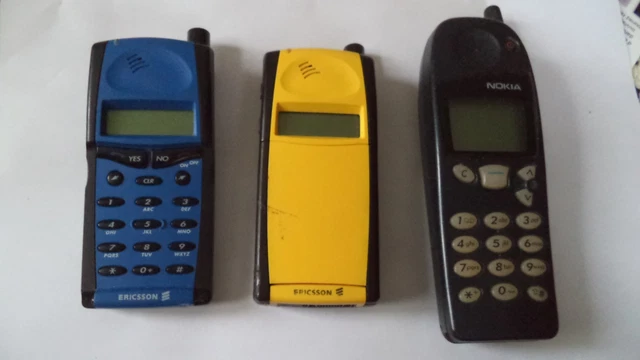 Boîte D'origine Vide – Téléphone Portable Ericsson A1018S – Vintage, Propre, Pour Collection Ou Présentation