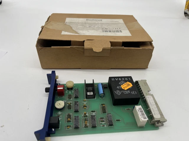 BUDERUS MODULE BS-FBA, Reglerkarte, Armoire de Commande, Ecomatic 3000 Fixation EUR 42,24 - FR