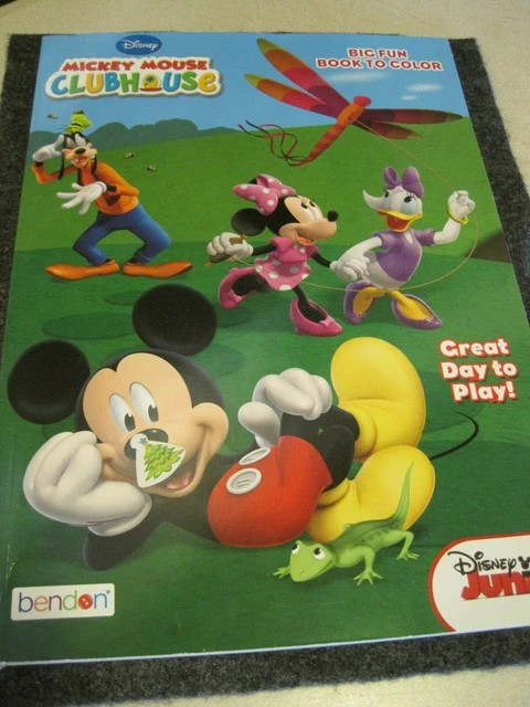 MICKEY MOUSE CLUBHOUSE Big Fun to Color Coloring Book DISNEY 2014 KIDS ...